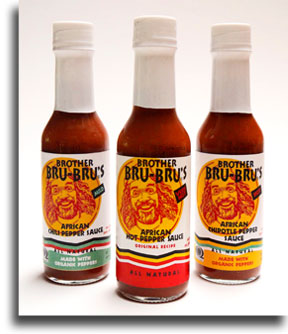 BROTHER BRU BRU: Brother Bru Brus Organic African Chipotle Pepper Sauce 5 oz